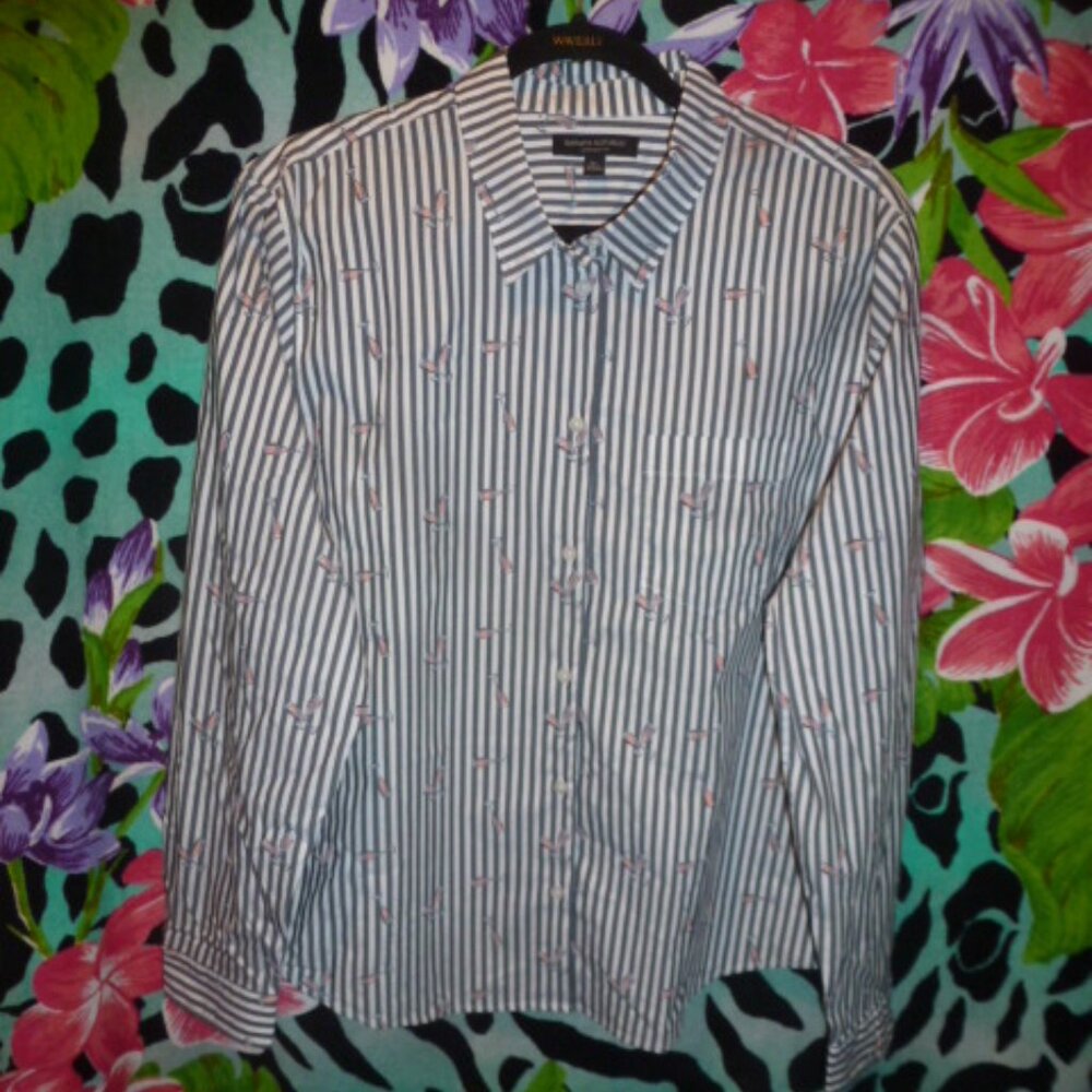 Banana Republic  Quinn Boy Fit Long Sleeve Shirt XL